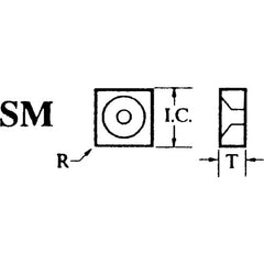 #SM43 For 1/2″ IC - Shim Seat - Benchmark Tooling