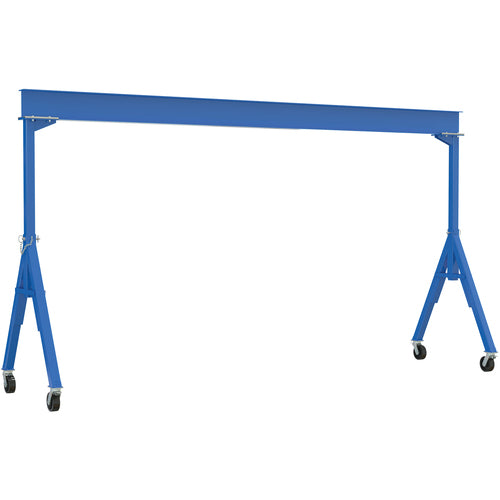 Fixed Ht Stl Gantry Crane 8K 118″ TL Casters