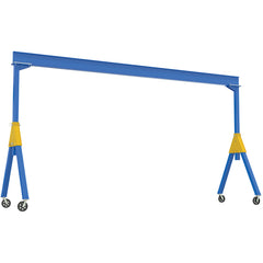 Kd Fixed Ht Stl Gantry Crane 2K 118″ VG Cas