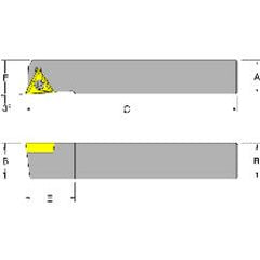 STNCR64-3D - 1 x 1" SH - RH - Turning Toolholder - Benchmark Tooling