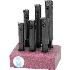 APT High Performance Indexable 6 Piece Boring Bar Set - Right Hand 1/2'' Shank - Benchmark Tooling