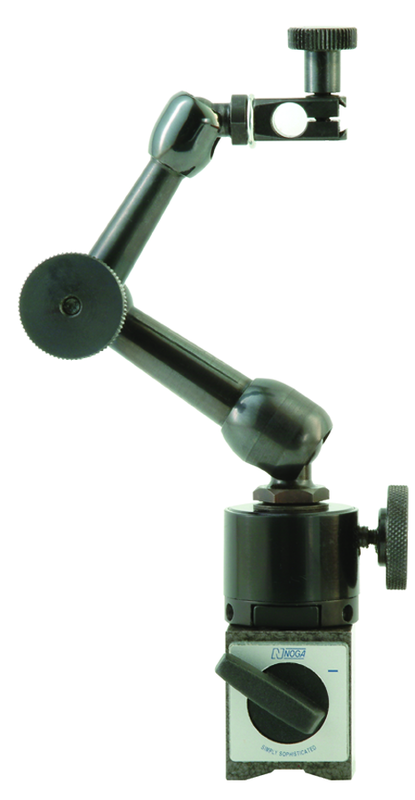 Flex Dial Gage Holder with 360° Fine Adj at Base - Benchmark Tooling