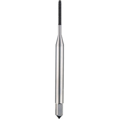 2.5 × 6 × 4 × 50 mm 2 Flute 0.5mm C/R Carbide End Mill-Plain Shank - Exact Industrial Supply