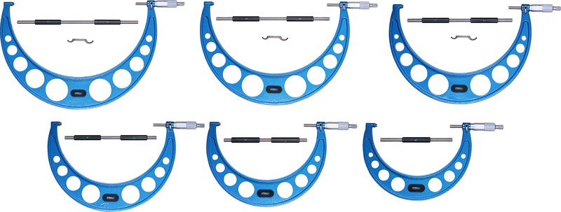 0 - 6" .0001" Graduation Micrometer Set - Benchmark Tooling