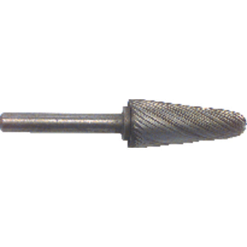 1/4 × 5/8 x " SH Tapered Radius End Shape - HSS - Burr - Benchmark Tooling