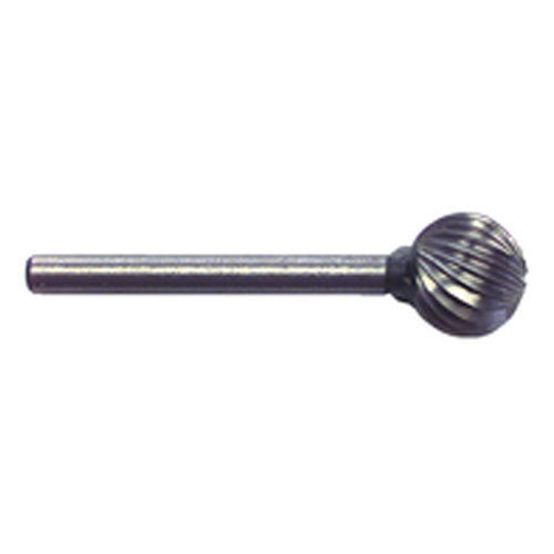 3/8 × 1/8″ SH Ball End Shape - HSS - Burr - Benchmark Tooling