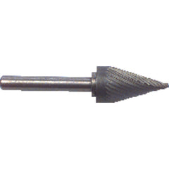 1/4 EdgeHog Conical Miniature Carbide Bur SM-51 Standard - Benchmark Tooling