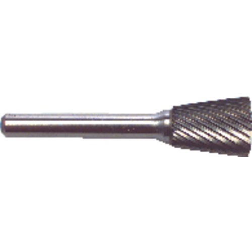 1/4 EdgeHog Back Taper Miniature Carbide Bur SN-51 Standard - Benchmark Tooling