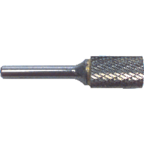 3/16 EdgeHog Cyl Flat End Miniature Carbide Bur SA-81 Std Alt. Diamond(Double) - Benchmark Tooling