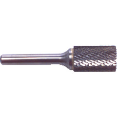 1/8 EdgeHog Cylindrical End Cut Carbide Bur SB-43 Std Alt. Diamond (Double) - Benchmark Tooling