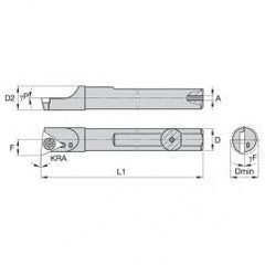 QSBI37555L STEEL SHANK BORING BAR - Benchmark Tooling