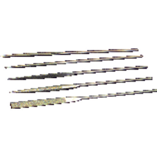 ‎5 Pieces 2″ Diamond Length-5-1/2″ Overall Length - Med Grit - Diamond Needle File Set - Benchmark Tooling