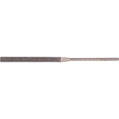 ‎Quality Import Diamond Needle File - 3″ Diamond Length-5-1/2″ Overal Length-100 Grit - Equalling - Benchmark Tooling