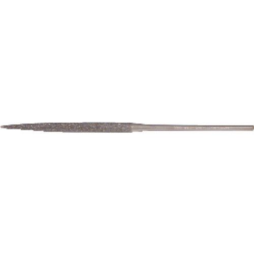 ‎Quality Import Diamond Needle File - 3″ Diamond Length-5-1/2″ Overal Length-150 Grit - Half Round - Benchmark Tooling