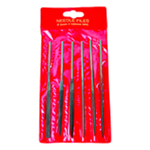 ‎6 Pieces Swiss Pattern Needle File Set-5-1/2″ - 0 Cut - Benchmark Tooling