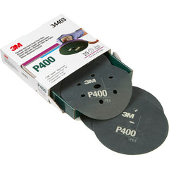 3M Hookit Flexible Abrasive Disc 270J 34410 6″ 7H Dust Free P2000 - Exact Industrial Supply