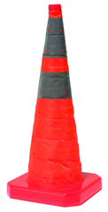 28" Reflective Pop Up Traffic Cone - Benchmark Tooling