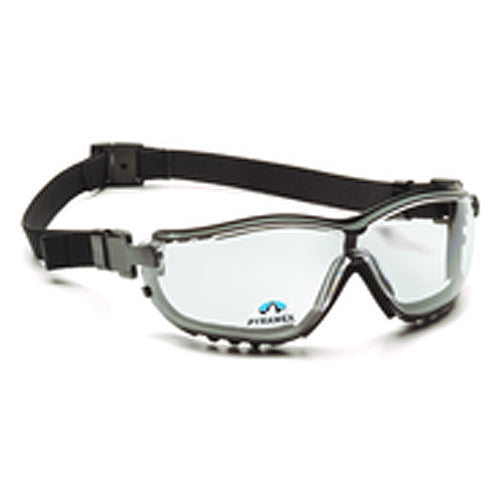 2.5 Magnification Safety Glasses- Clear Lens, Black Frame V2 Reader Style - Benchmark Tooling