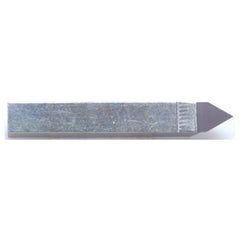 ‎3/4 × 3/4 × 4-1/2″ OAL- LH-3/16″ Tip- Brazed Tool Bit - Benchmark Tooling