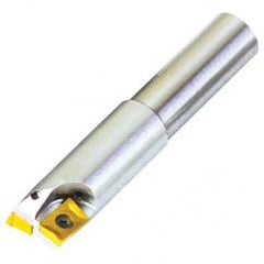 5/8" 2 Flute - Indexable Milling Tool Cool-Thru - Benchmark Tooling