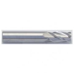 20mm Dia. x 104mm Overall Length 4-Flute Square End Solid Carbide SE End Mill-Round Shank-Center Cut-AlTiN - Benchmark Tooling