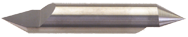 3/16" x 7/16" Split Length - DE - 60°Pt - Carbide Engraving Blank - Benchmark Tooling