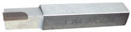 AL10 Brazed Tool Bit - 5/8 x 5/8 x 4'' OAL - Benchmark Tooling