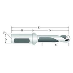 60714S-075F Spade Drill Holder - Benchmark Tooling