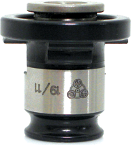 Rigid/Positive Tap Adaptor -- #29510; 1/2" Tap Size; #1 Adaptor Size - Benchmark Tooling