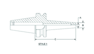 HSK63 3/16 x 3.15 - Shrink Fit Tool Holder - Benchmark Tooling