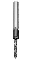 Double Angle Straight Shank Collet Chck-1-1/4" SH; 1.813" Proj - Benchmark Tooling