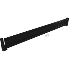 Drop-In Style Guard Rail 10 Ft Black