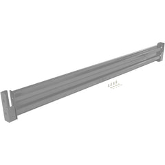 Drop-In Style Guard Rail 8 Ft Gray Semi Gloss