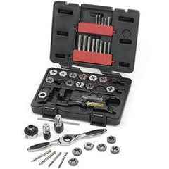 40PC MED RATCHETING TAP AND DIE DR - Benchmark Tooling