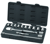 15PC 1/2" DRIVE SAE SOCKET SET - Benchmark Tooling