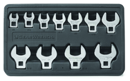 11PC CROWFOOT DR NON-RATCHETING - Benchmark Tooling