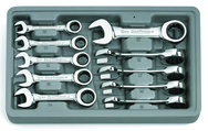 10PC STUBBY COMBINATION RATCHETING - Benchmark Tooling