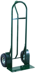 Super Steel - 800 lb Capacity Hand Truck - "P" Handle design - 50" Height and large base plate - 10" Heavy Duty Pneumatic All-Terrain tires - Benchmark Tooling