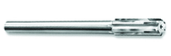 .4996 Dia- HSS - Straight Shank Straight Flute Carbide Tipped Chucking Reamer - Benchmark Tooling