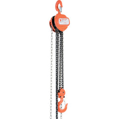 Manual Chain Hoist 4K Capacity 20 Ft - Exact Industrial Supply