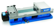 Plain Anglock Vise - Model #HD690- 6" Jaw Width- Hydraulic - Benchmark Tooling