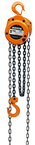 Portable Chain Hoist - #CF01020 2000 lb Rated Capacity; 20' Lift - Benchmark Tooling