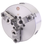 10" 3 Jaw Self Centering Scroll Chuck; D1-6; Direct Mount; Steel Body - Benchmark Tooling