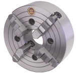 10" 4 Jaw Independent Chuck; Flatback - Benchmark Tooling