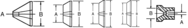 Type IV; Style 4 Bell Head - Live Center Adaptor - Benchmark Tooling
