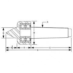 5MT Triple Bearing Standard - Live Center - Benchmark Tooling