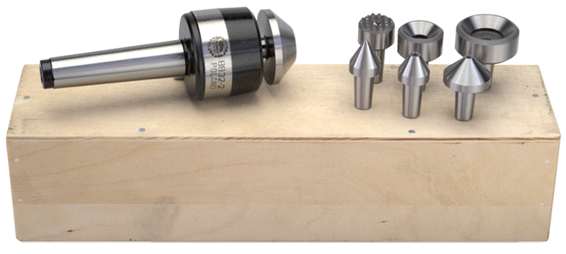 6MT Changeable Point - Live Center Sets - Benchmark Tooling