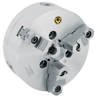 Steel Body Lathe Chuck - 8" A1-6 Mount; 3-Jaw - Benchmark Tooling