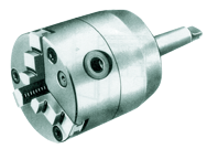 Self-Centering Chuck with Taper SH - 6" 5 MT Mount; 3-Jaw - Benchmark Tooling