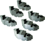 Set of 6 Hard Master Jaw - #7-885-608 For 8" Chucks - Benchmark Tooling